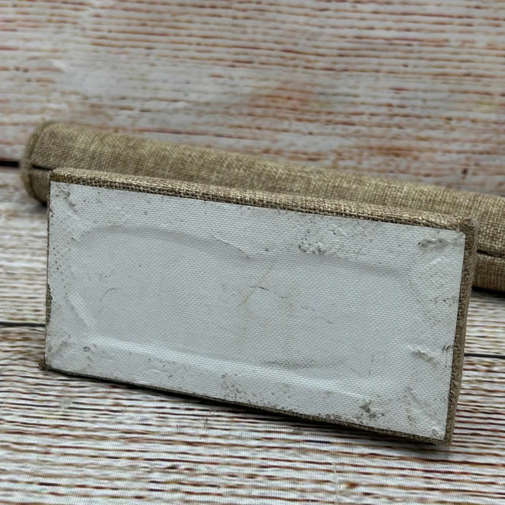 Natural Burlap Linen T-Bar Jewelry Display Stand‎ Bracelet Watch Holder 12 Inch